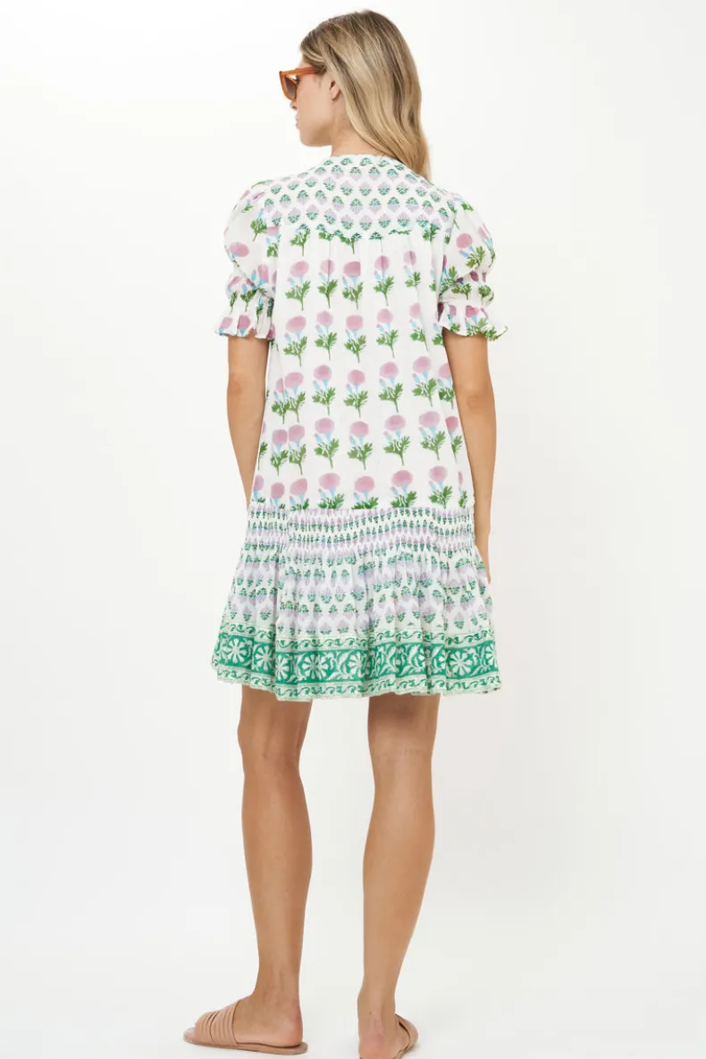 Smocked Drop Mini- Bloom Lilac