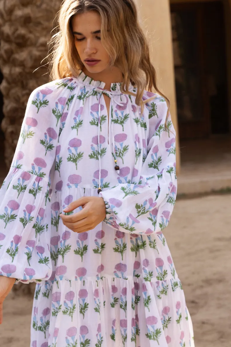 Balloon Sleeve Short- Bloom Lilac