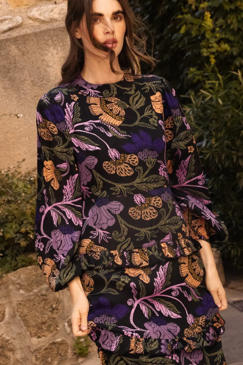 Mock Neck Maxi- Turin Peri