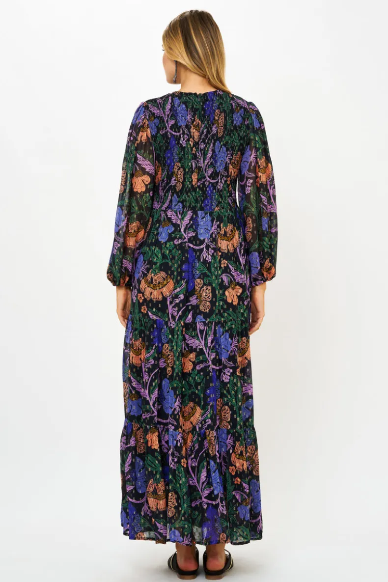 Smocked Top Maxi- Turin Peri