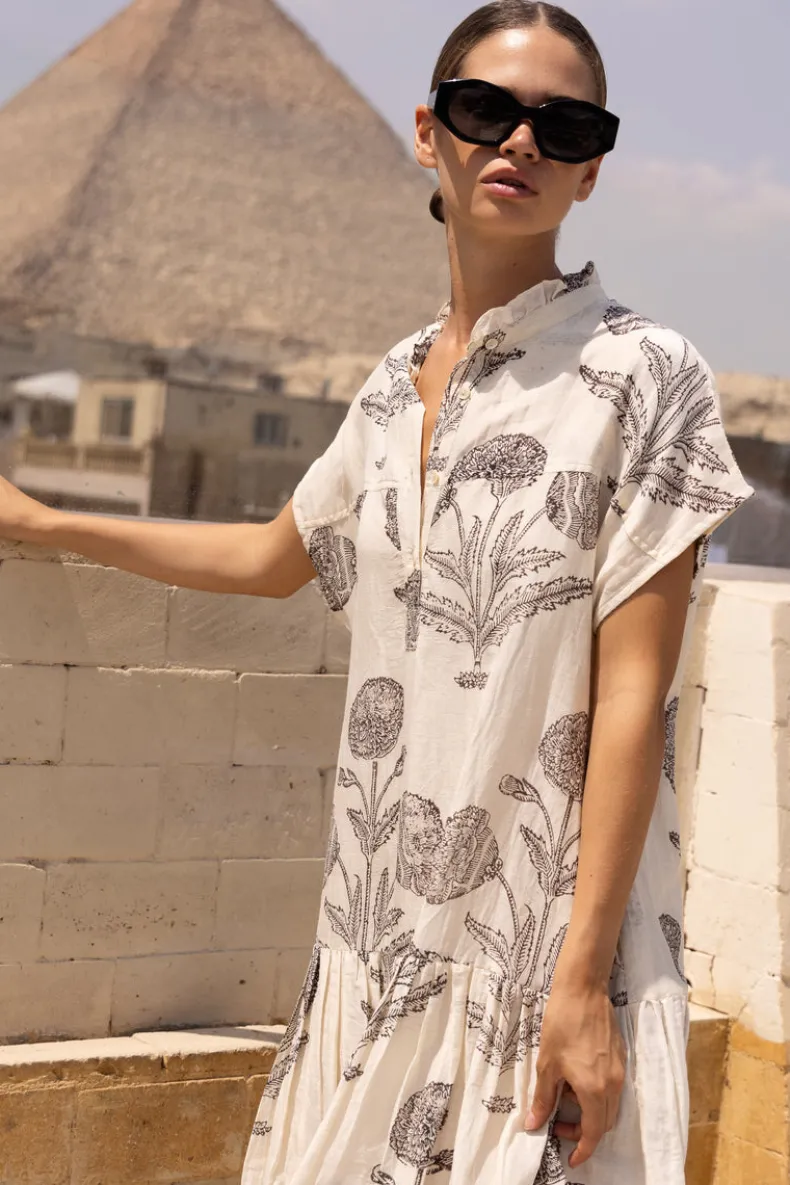 Cap Sleeve Mini- Samba Black