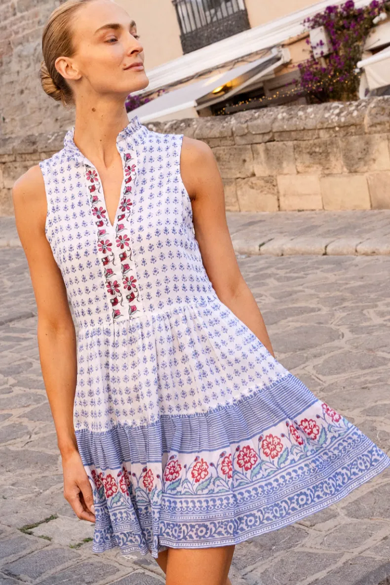 Yoke Dress- Borrego Navy