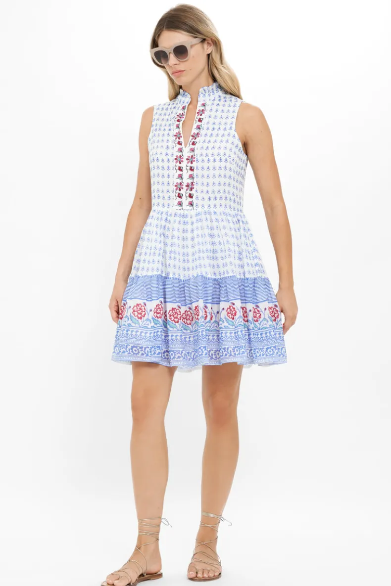 Yoke Dress- Borrego Navy