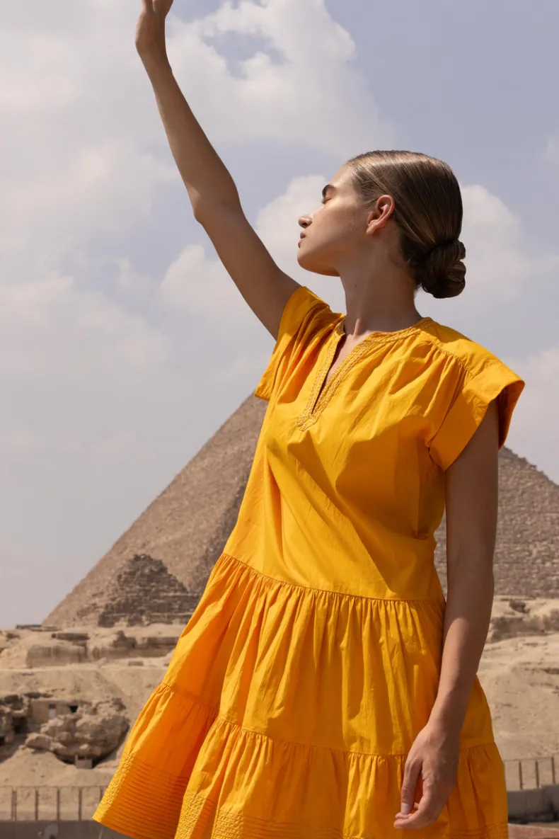 Roll Sleeve- Tuki Marigold