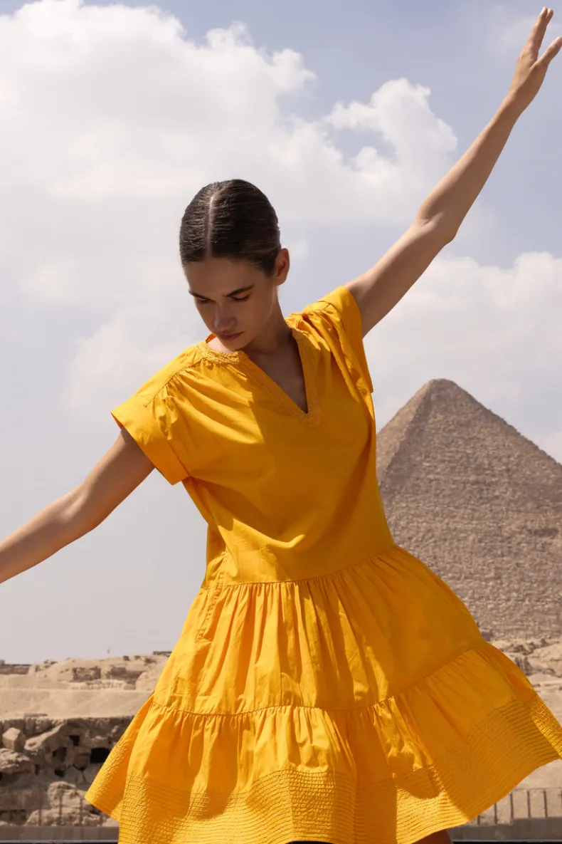 Roll Sleeve- Tuki Marigold