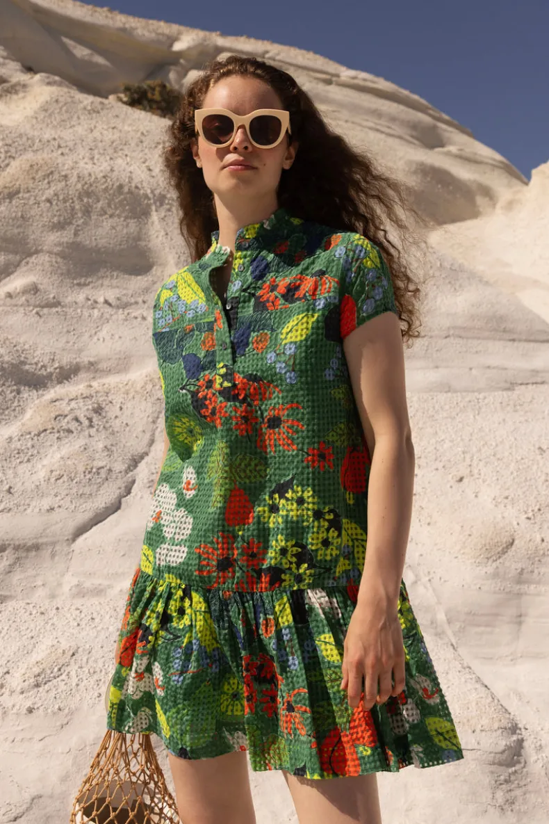 Cap Sleeve Mini- Sutton Green