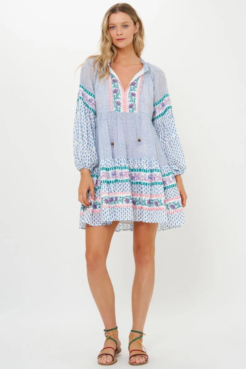 Balloon Sleeve Short- Jungi Blue