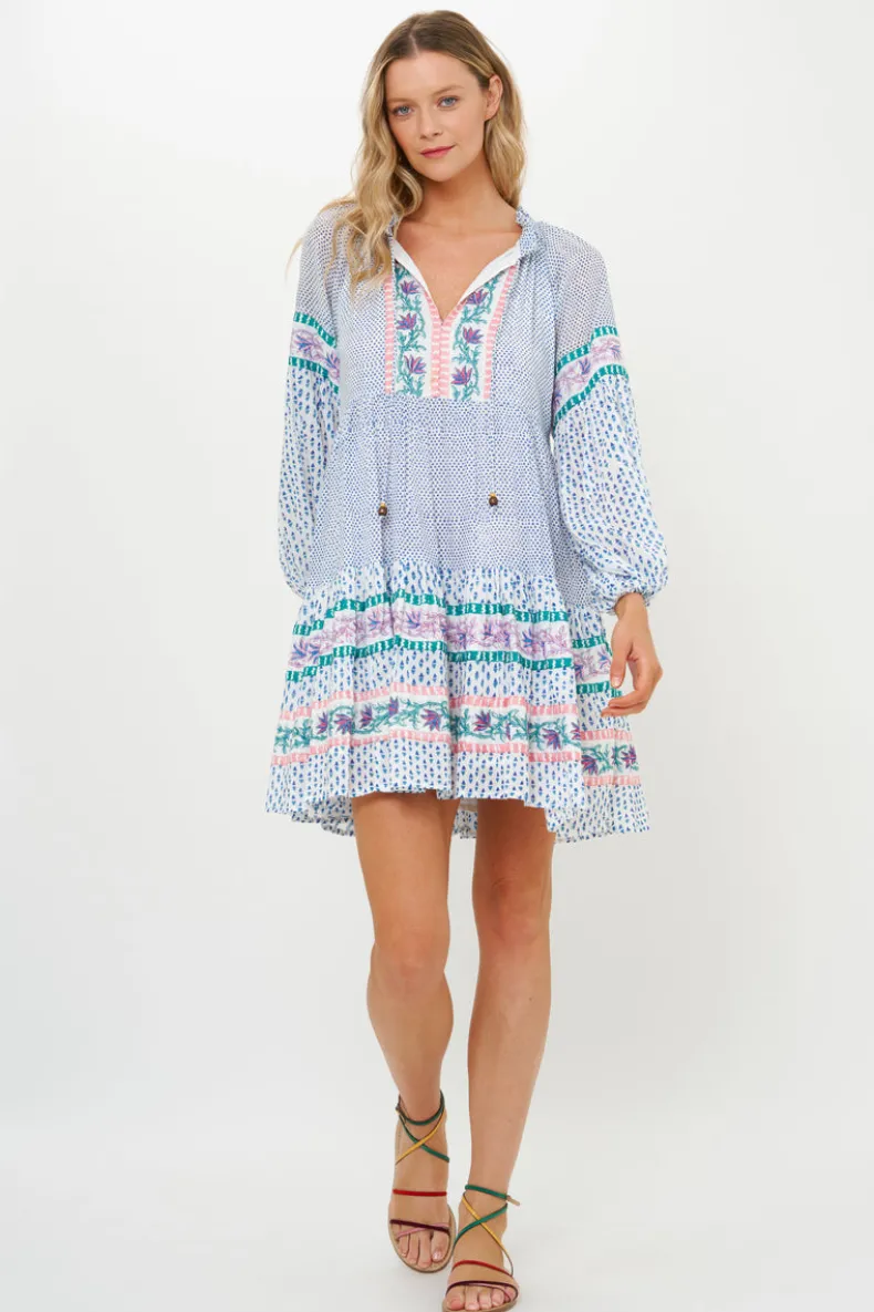 Balloon Sleeve Short- Jungi Blue