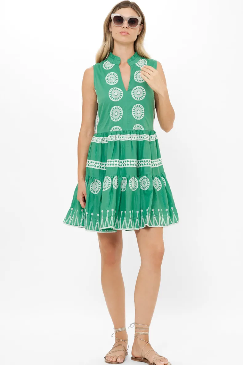 Yoke Dress- Soleil Sage