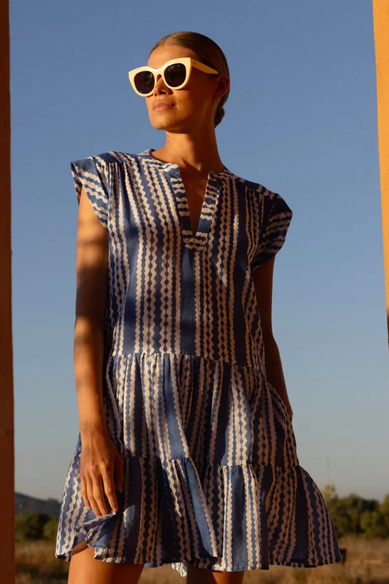 Roll Sleeve- Ziggy Blue