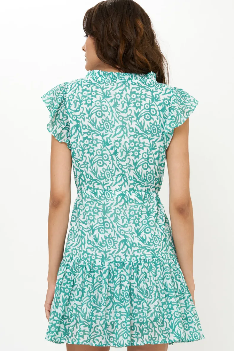 Cinched Flirty Short- Cypress Jade