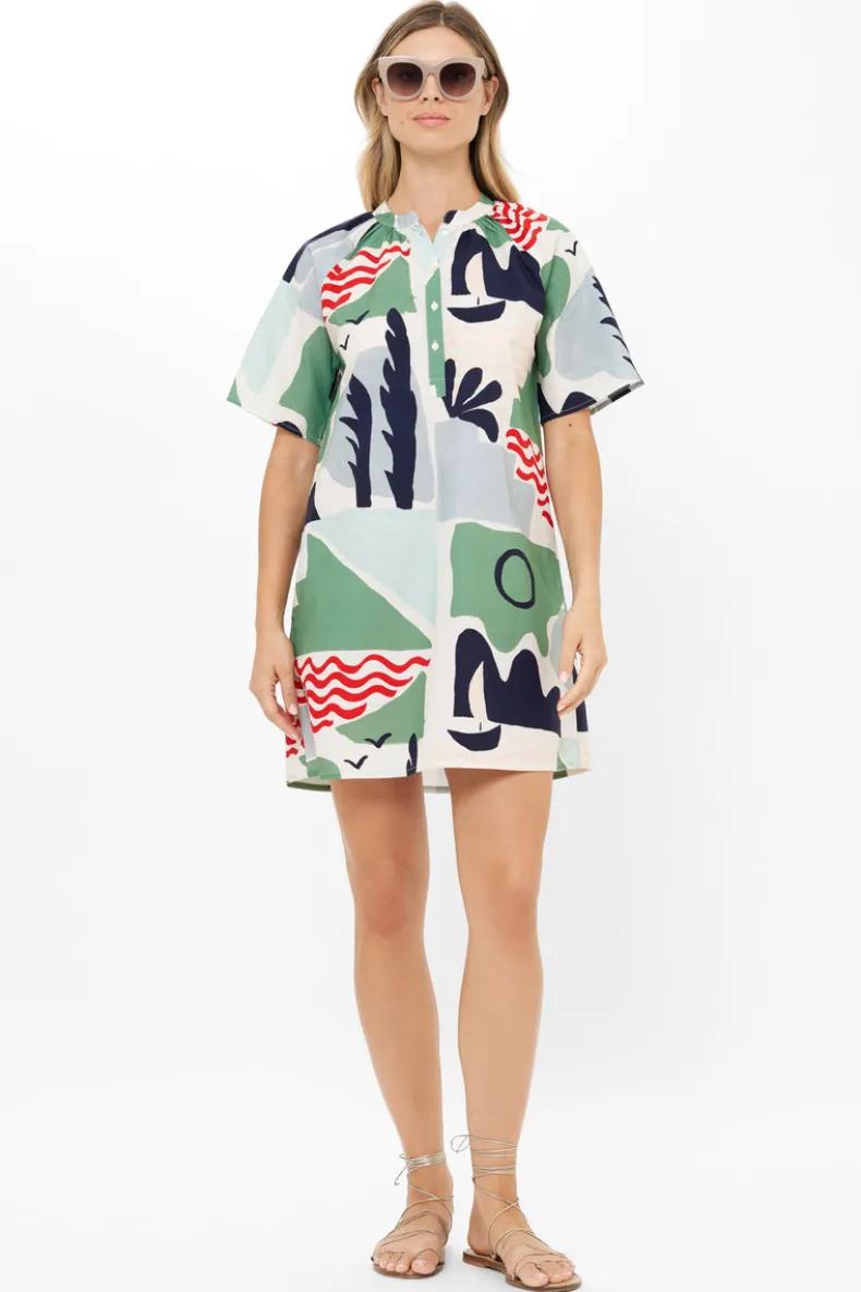 Pocket Dress- Riviera Sage