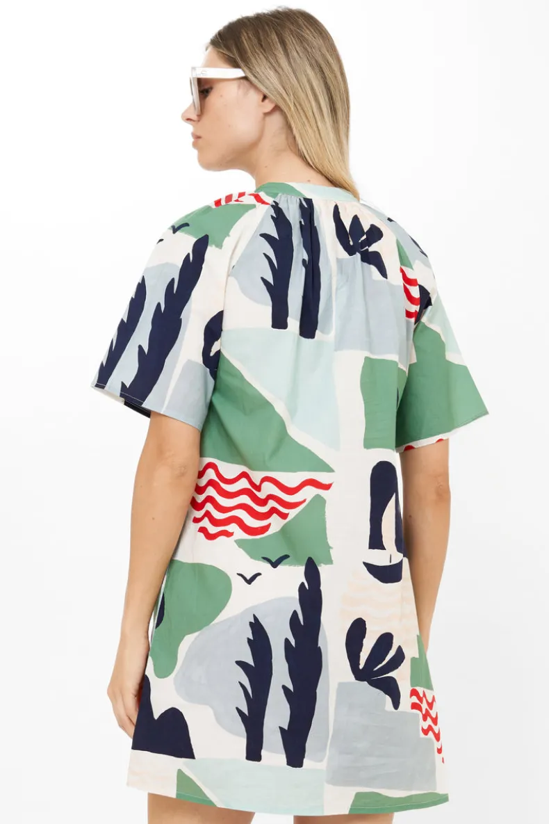 Pocket Dress- Riviera Sage